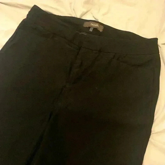 Crosby black stretchy cropped pants - Picture 2 of 5